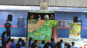 Com teatro e cultura popular, a Rádio Margarida inicia em Marituba jornada de proteção à infância amazônica