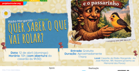 Rádio Margarida integra Circular Campina Cidade Velha com espetáculo infantil em Belém